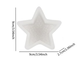 Molde silicona estrella calada